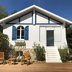 Arcachon-centre Jolie Maison Basco-landaise Avec 4