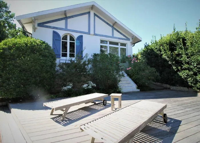 Arcachon-centre Jolie Maison Basco-landaise Avec 4 *